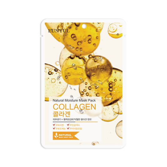 EUNYUL Natural Sheet Mask Pack (Collagen) 0.74 fl. Oz. / 22ml