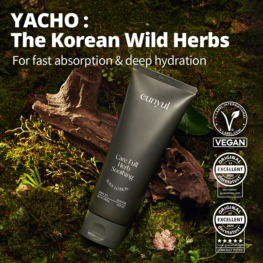 EUNYUL Carefull YACHO Herb Soothing Body Lotion 5.07 Oz. / 150g